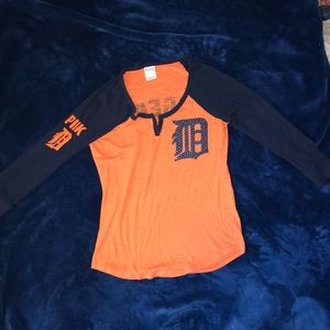 Pink Detroit Tigers shirt